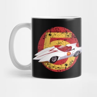 Mach 5 - Distressed Mug